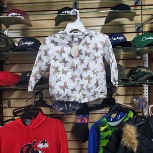 Gap kids butterfly raincoat